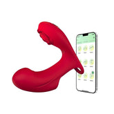 Vibrador de dedo Rose con doble vibración, estimulador del punto G y clítoris, control por aplicación.